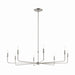 Kichler - 52521PN - Eight Light Chandelier - Pallas - Polished Nickel