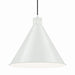 Kichler - 52177WH - One Light Pendant - Zailey - White