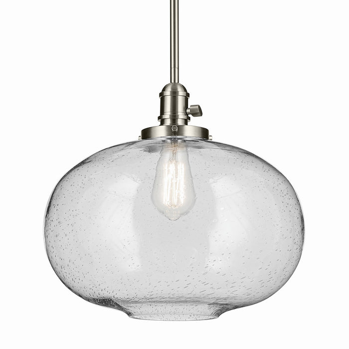 Kichler - 43911NI - One Light Pendant - Avery - Nickel