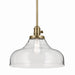 Kichler - 43906NBR - One Light Pendant - Avery - Natural Brass