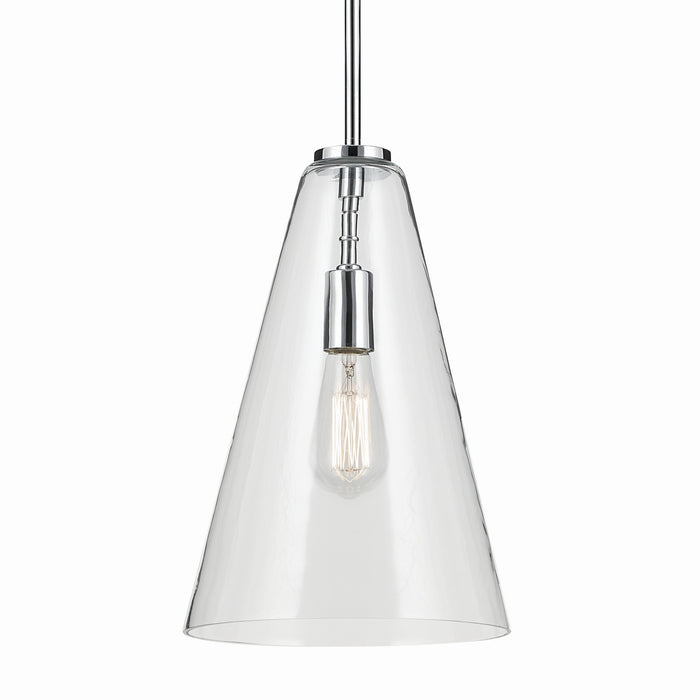 Kichler - 42199CH - One Light Pendant - Everly - Chrome