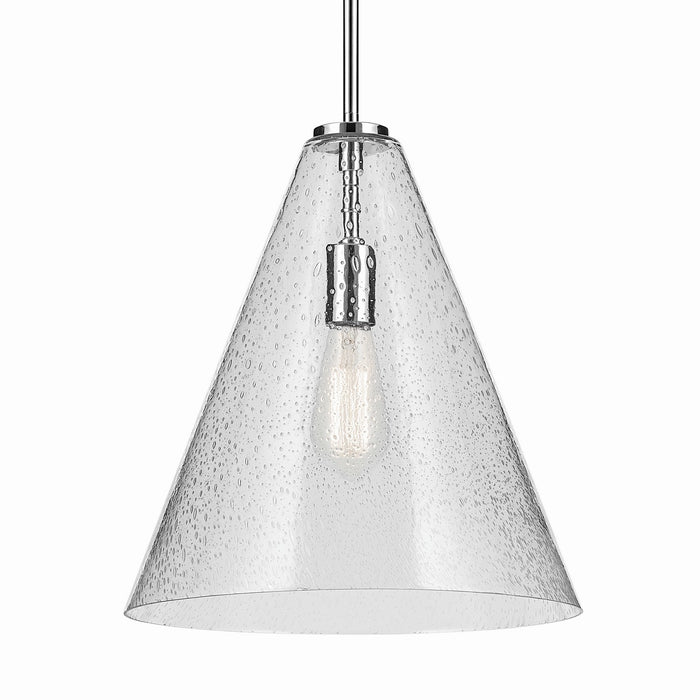 Kichler - 42200CHCS - One Light Pendant - Everly - Chrome