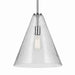 Kichler - 42200CHCS - One Light Pendant - Everly - Chrome