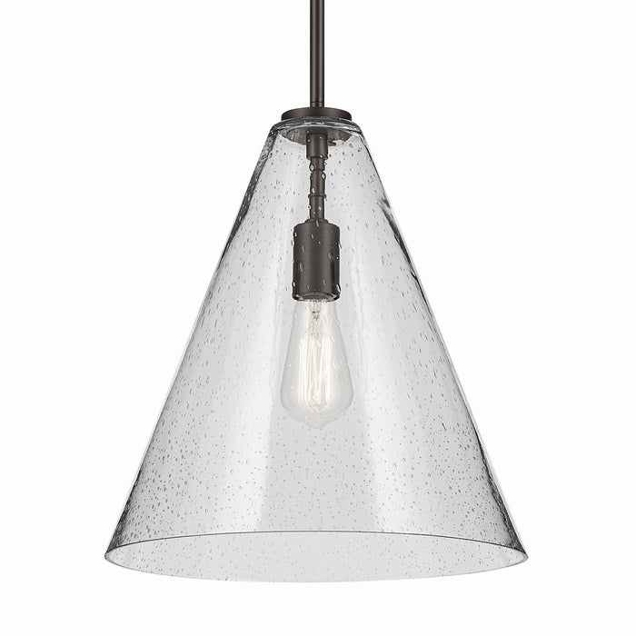 Kichler - 42200OZCS - One Light Pendant - Everly - Olde Bronze