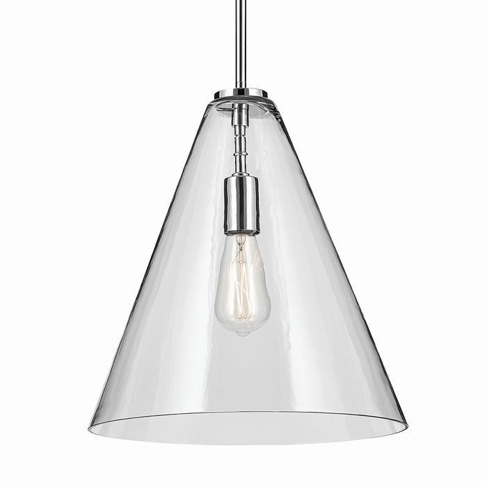 Kichler - 42200CH - One Light Pendant - Everly - Chrome