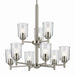 Kichler - 43672NICLR - Nine Light Chandelier - Shailene - Brushed Nickel