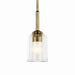 Kichler - 43674NBRCLR - One Light Mini Pendant - Shailene - Natural Brass