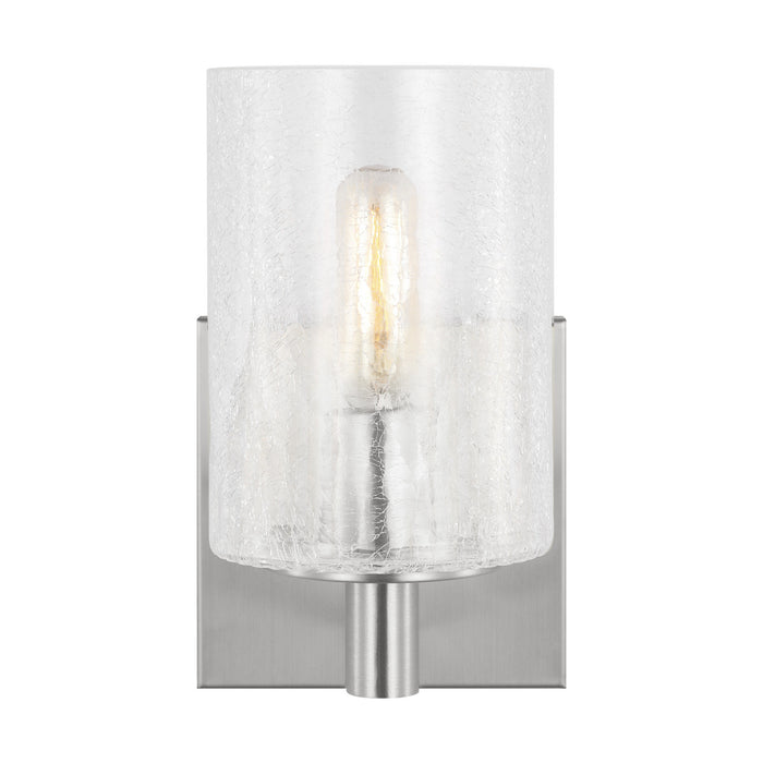 Generation Lighting - GLV1031EN/BS - One Light Wall / Bath Sconce - Parker - Brushed Steel