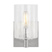 Generation Lighting - GLV1031EN/BS - One Light Wall / Bath Sconce - Parker - Brushed Steel