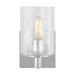 Generation Lighting - GLV1031EN/CH - One Light Wall / Bath Sconce - Parker - Chrome