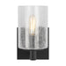 Generation Lighting - GLV1031EN/MBK - One Light Wall / Bath Sconce - Parker - Midnight Black