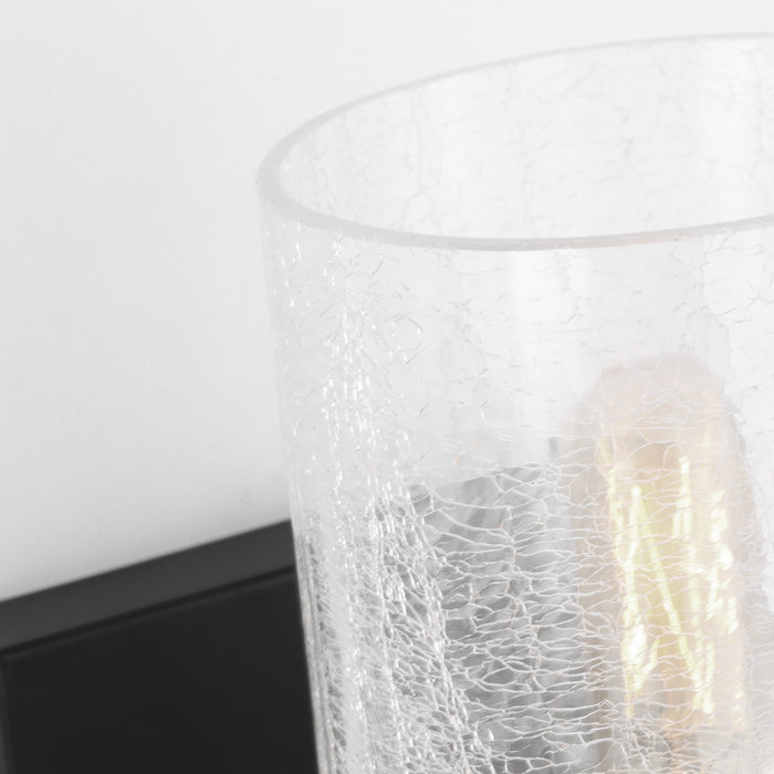 Generation Lighting - GLV1031EN/MBK - One Light Wall / Bath Sconce - Parker - Midnight Black