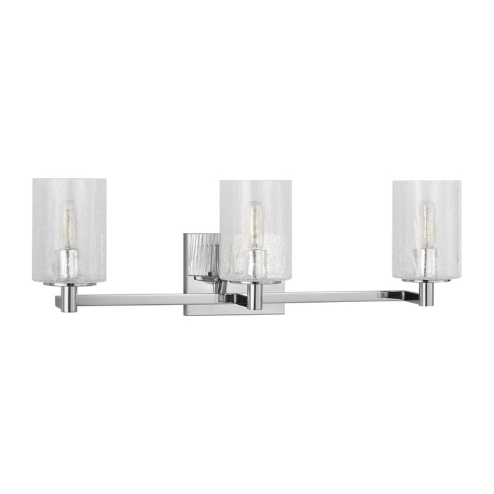Generation Lighting - GLV1033EN/CH - Three Light Wall / Bath - Parker - Chrome