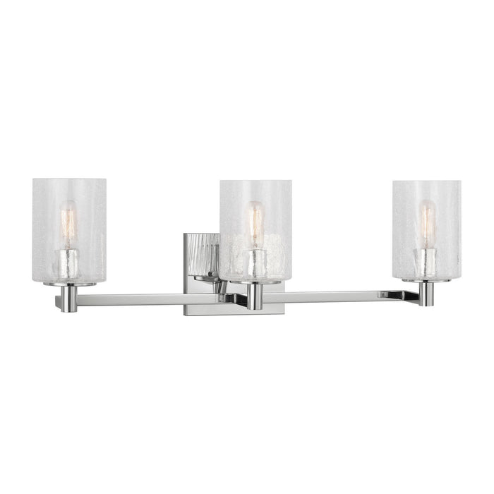 Generation Lighting - GLV1033EN/CH - Three Light Wall / Bath - Parker - Chrome