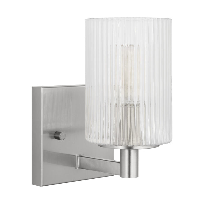 Generation Lighting - GLV1041EN/BS - One Light Wall / Bath Sconce - Lando - Brushed Steel