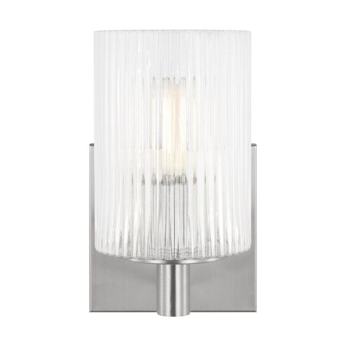 Generation Lighting - GLV1041EN/BS - One Light Wall / Bath Sconce - Lando - Brushed Steel