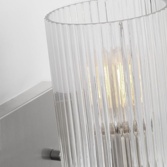 Generation Lighting - GLV1041EN/BS - One Light Wall / Bath Sconce - Lando - Brushed Steel