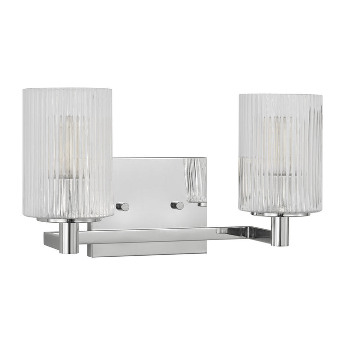 Generation Lighting - GLV1042EN/CH - Two Light Wall / Bath - Lando - Chrome