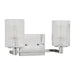 Generation Lighting - GLV1042EN/CH - Two Light Wall / Bath - Lando - Chrome