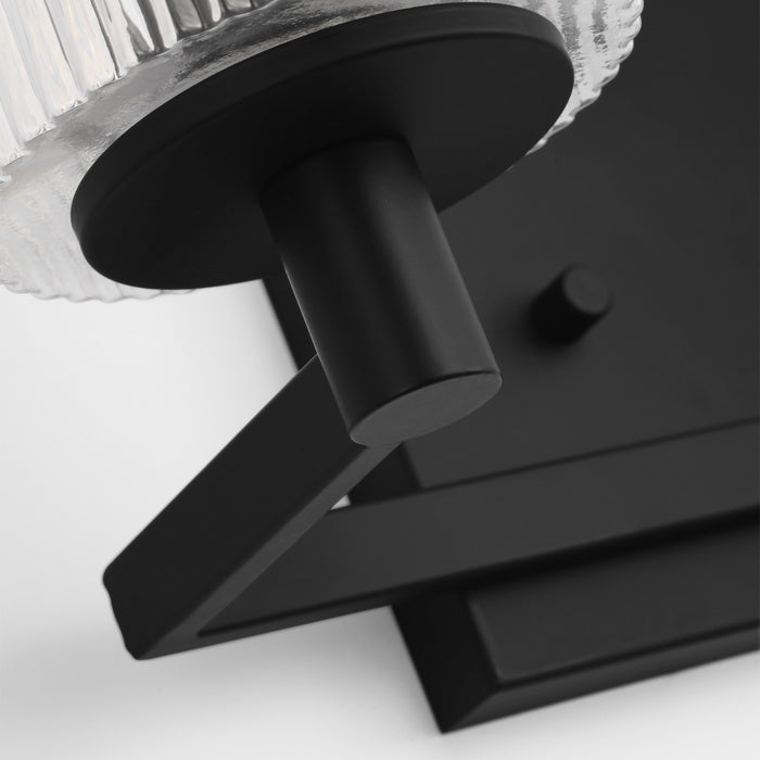 Generation Lighting - GLV1042EN/MBK - Two Light Wall / Bath - Lando - Midnight Black