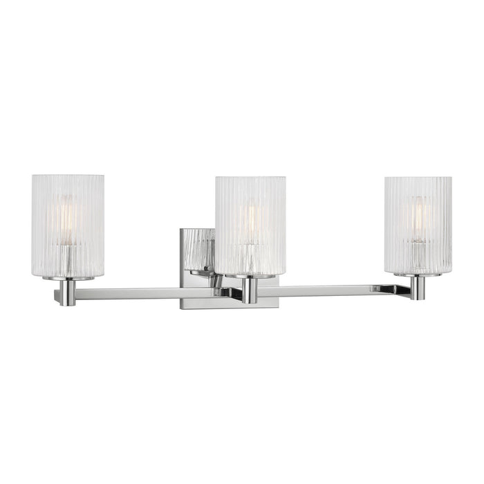 Generation Lighting - GLV1043EN/CH - Three Light Wall / Bath - Lando - Chrome