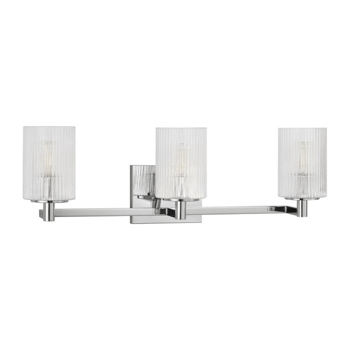 Generation Lighting - GLV1043EN/CH - Three Light Wall / Bath - Lando - Chrome