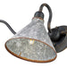 Golden - 0877-BA3 ABI-GV - Three Light Vanity Light - Jasper - Antique Black Iron