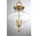 Savoy House - 7-5801-3-322 - Three Light Pendant - Bergdorf - Warm Brass