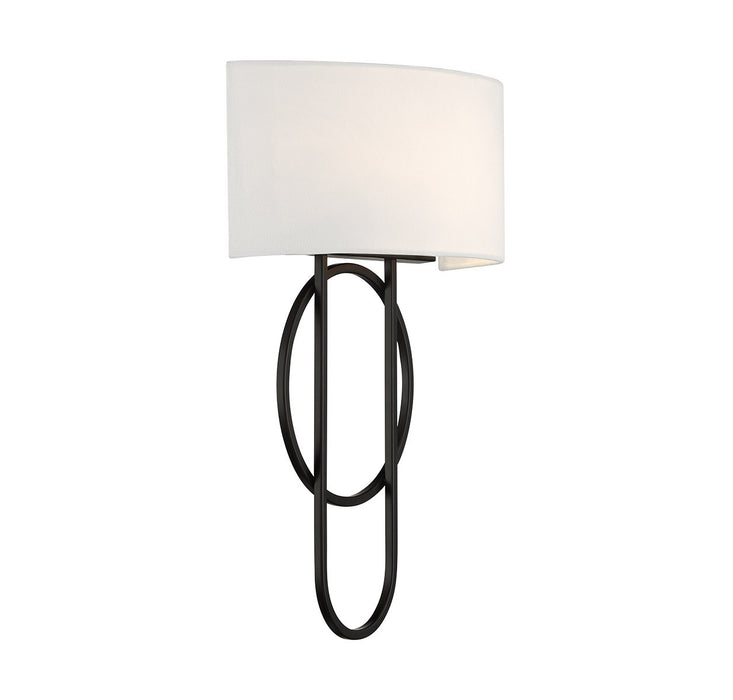 Savoy House - 9-4800-2-89 - Two Light Wall Sconce - Tempe - Matte Black