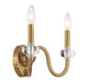 Savoy House - 9-5800-2-322 - Two Light Wall Sconce - Bergdorf - Warm Brass