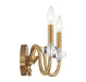 Savoy House - 9-5800-2-322 - Two Light Wall Sconce - Bergdorf - Warm Brass