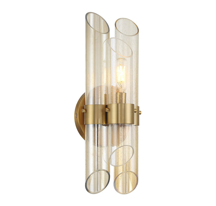 Savoy House - 9-9104-1-322 - One Light Wall Sconce - Biltmore - Warm Brass