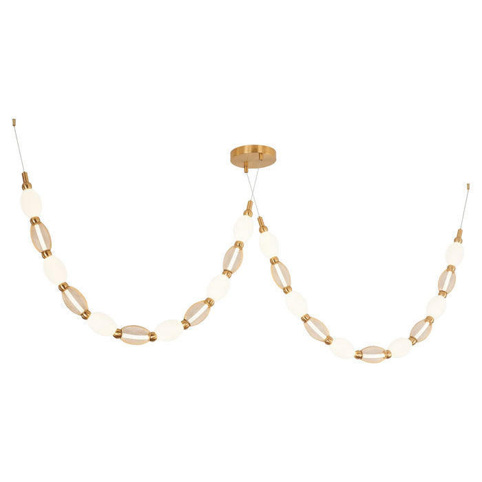 Matteo Lighting - C37102AG - LED Pendant - Tentacles