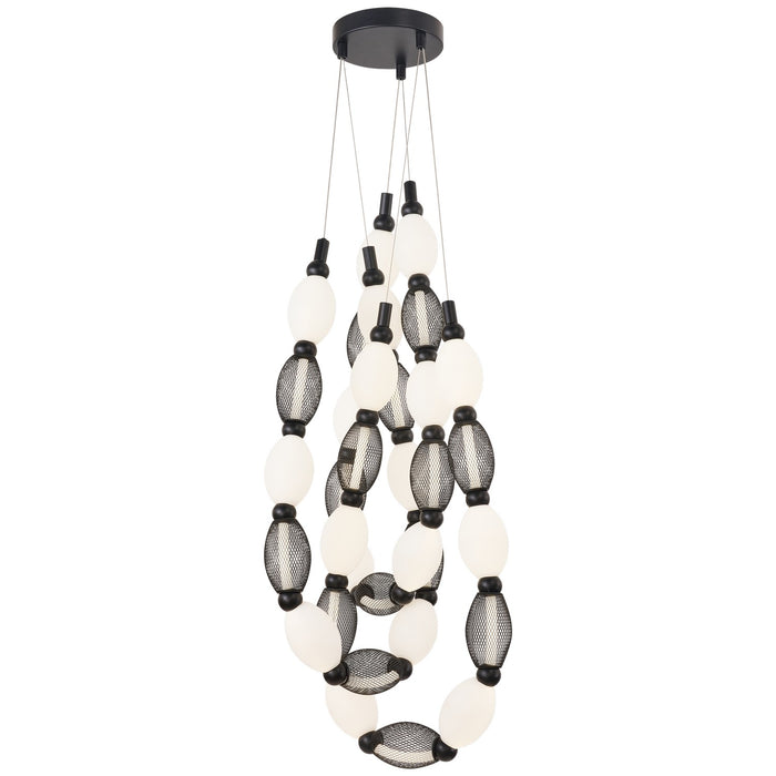 Matteo Lighting - C37103BK - LED Pendant - Tentacles