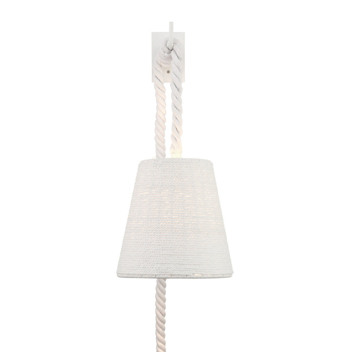 Minka-Lavery - 1721-44B - One Light Wall Sconce - Lodelle - Matte White