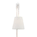 Minka-Lavery - 1721-44B - One Light Wall Sconce - Lodelle - Matte White