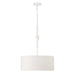 Minka-Lavery - 1804-44B - Three Light Pendant - Lodelle - Sand White