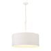 Minka-Lavery - 1805-44B - Four Light Pendant - Lodelle - Matte White