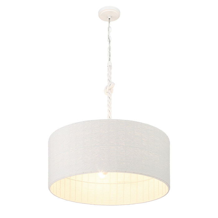 Minka-Lavery - 1805-44B - Four Light Pendant - Lodelle - Matte White
