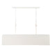 Minka-Lavery - 1806-44B - Four Light Island Chandelier - Lodelle - Matte White