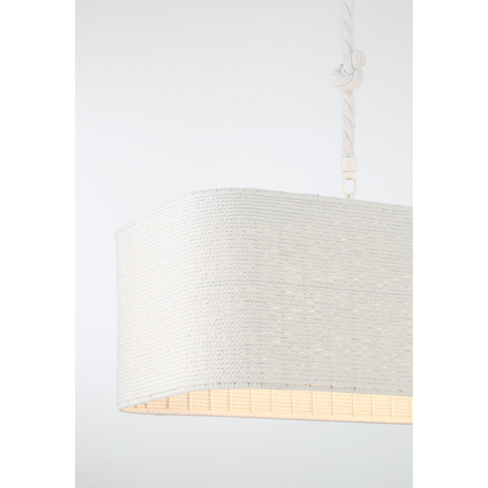 Minka-Lavery - 1806-44B - Four Light Island Chandelier - Lodelle - Matte White