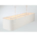 Minka-Lavery - 1806-44B - Four Light Island Chandelier - Lodelle - Matte White