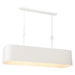 Minka-Lavery - 1806-44B - Four Light Island Chandelier - Lodelle - Matte White