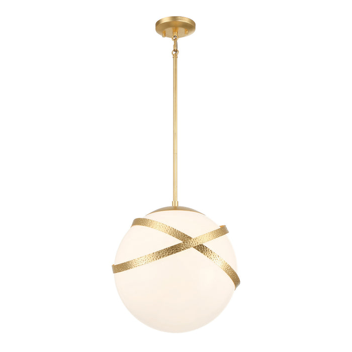 Minka-Lavery - 5432-853 - One Light Mini Pendant - Batignolles - Spring Gold Leaf
