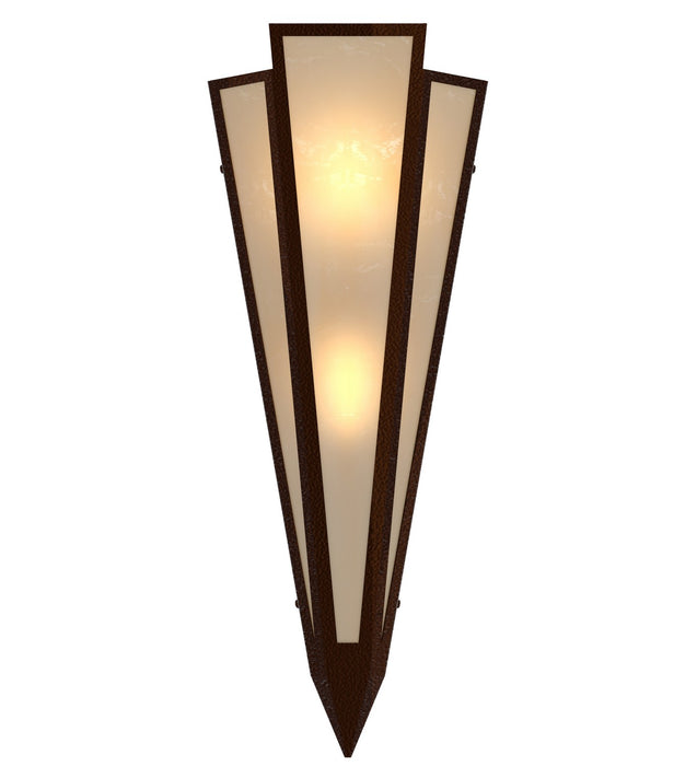 Meyda Tiffany - 255789 - Two Light Wall Sconce - Brum - Sepia Brown