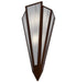 Meyda Tiffany - 255790 - Two Light Wall Sconce - Brum - Sepia Brown