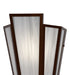 Meyda Tiffany - 255790 - Two Light Wall Sconce - Brum - Sepia Brown