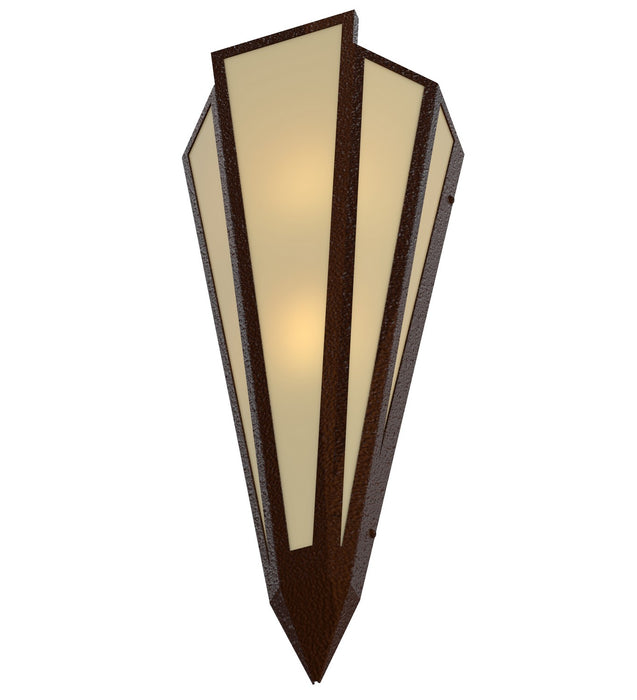 Meyda Tiffany - 255792 - Two Light Wall Sconce - Brum - Sepia Brown