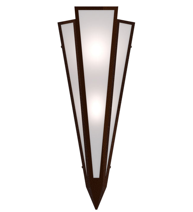 Meyda Tiffany - 255801 - Two Light Wall Sconce - Brum - Sepia Brown