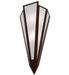 Meyda Tiffany - 255801 - Two Light Wall Sconce - Brum - Sepia Brown